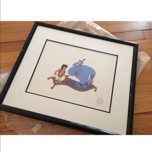 Disney Aladdin Serigraph Limited Edition 1992